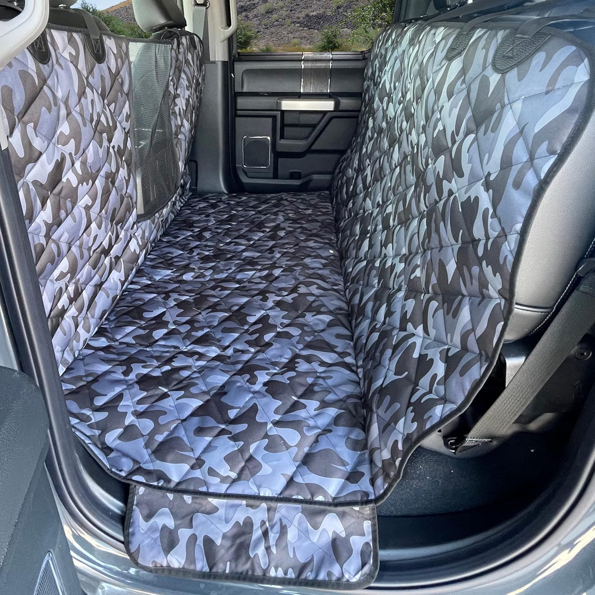 Floor Hammock for Crew Cab Trucks (Black, Passenger Side Split) K540167