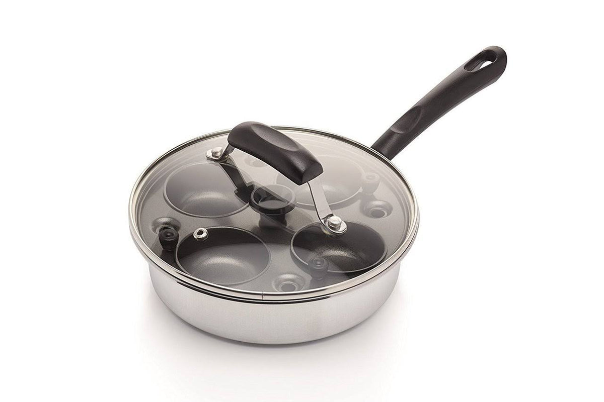 4 Egg Poacher Pan, Carbon Steel, 21 cm N656141