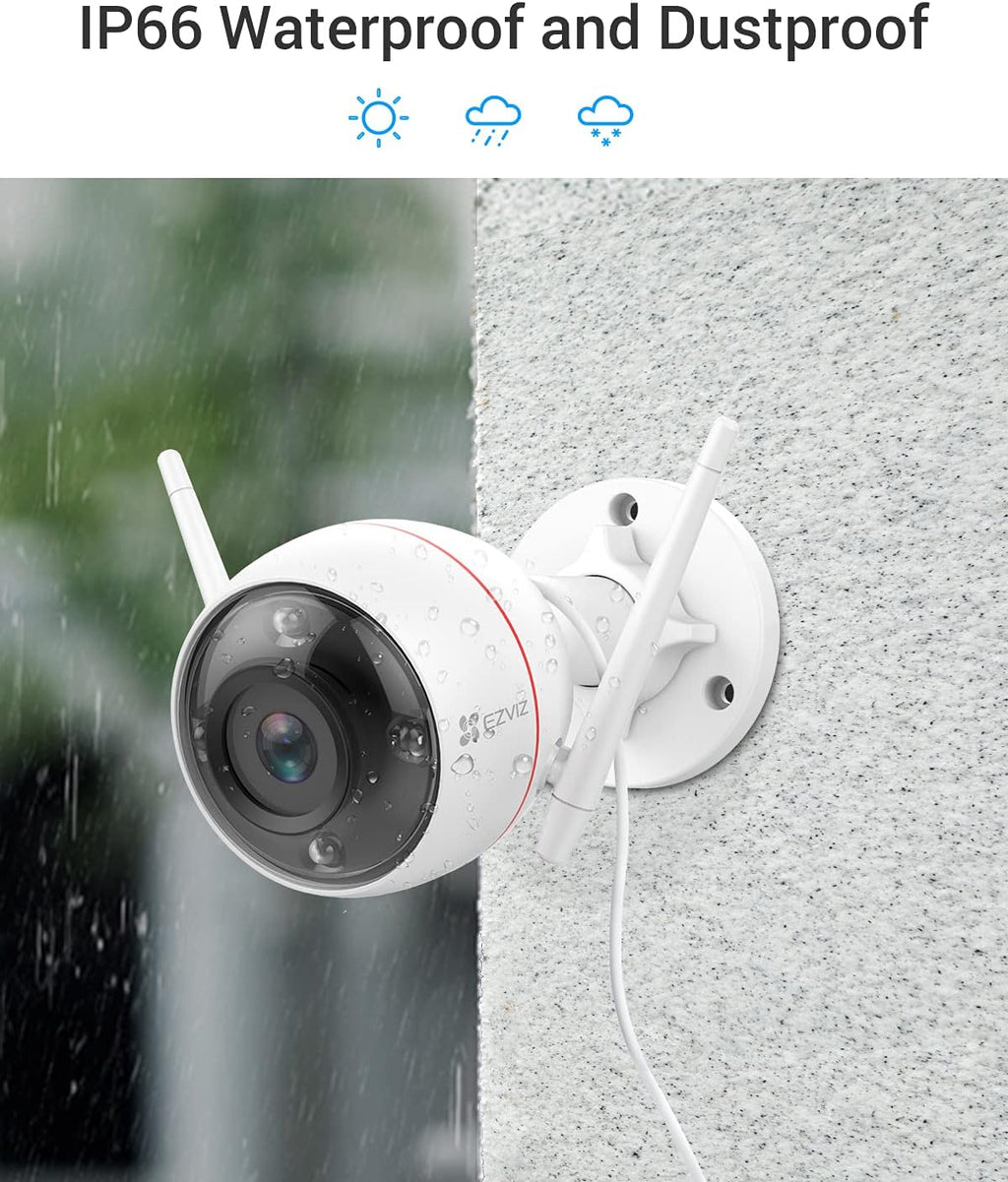 Outdoor Security Camera IP66 Weatherproof Night Vision E278067