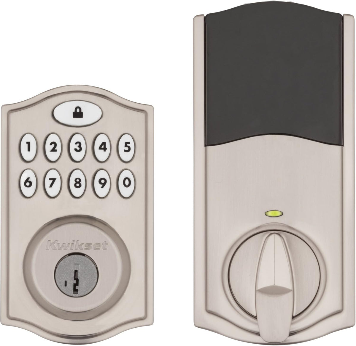 Keypad Smart Lock Satin Nickel M7295