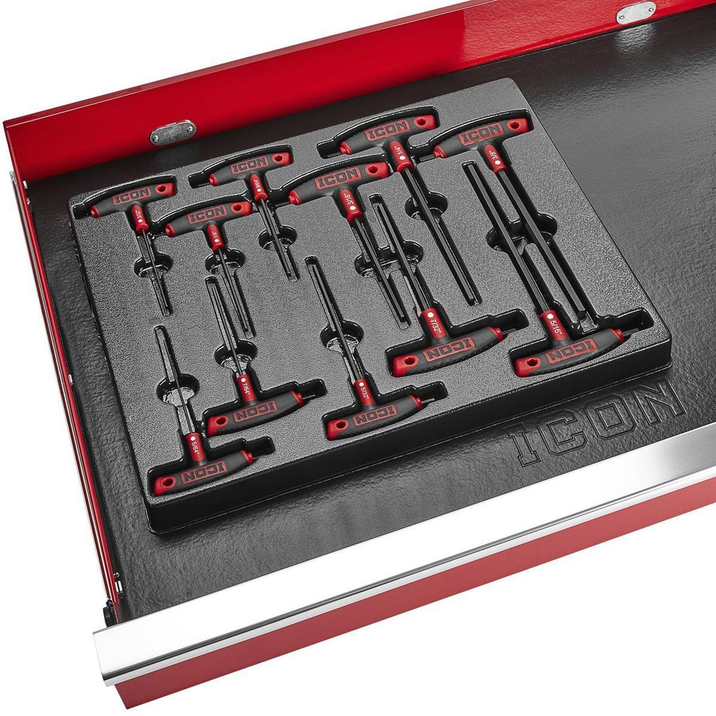 11 Piece T-Handle Hex Key Set H686