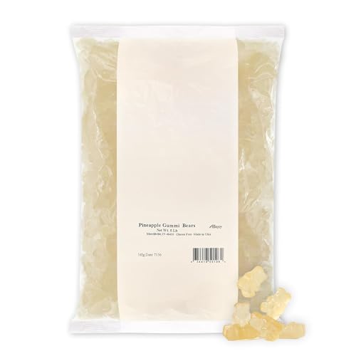 12 Flavor Gummi Bears, 5lbs Candy O106
