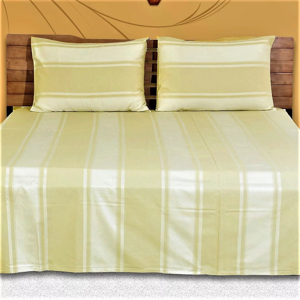 100% Egyptian Cotton Jacquard Damask 4 Piece Sheet Set V854