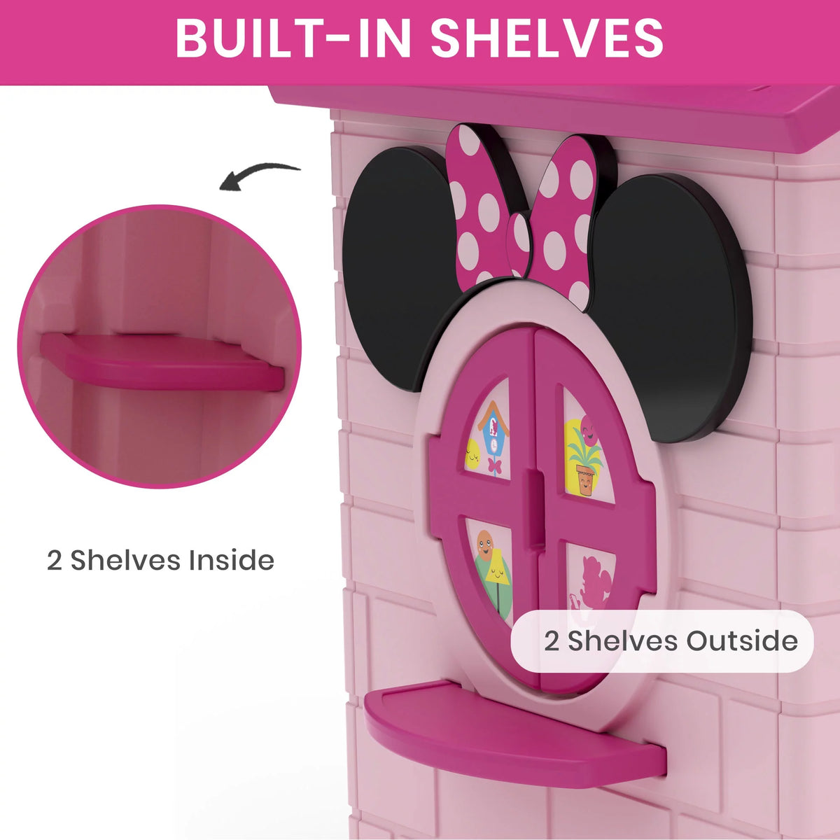 Plastic Indoor Outdoor Playhouse F141