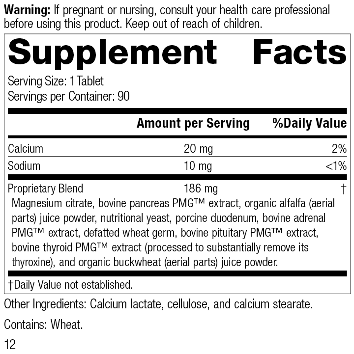 90 Tablets U293