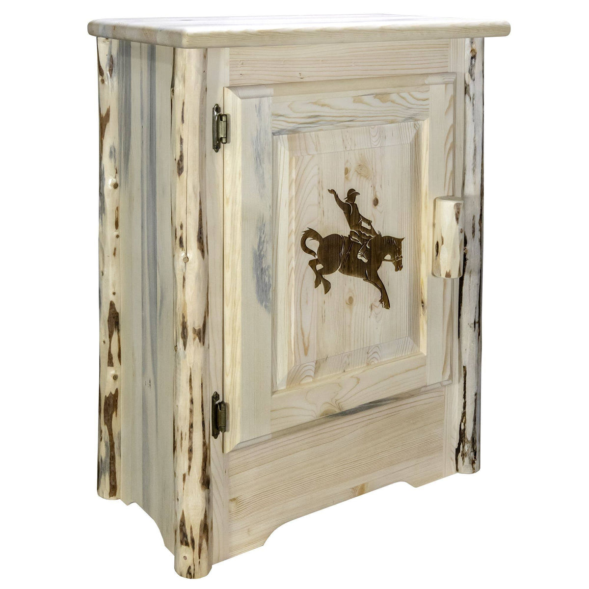 Accent Cabinet with Laser Engraved Design S35019