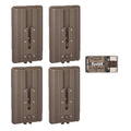 Battery Booster for Trail Cameras 4-Pack with USB Reader H351158