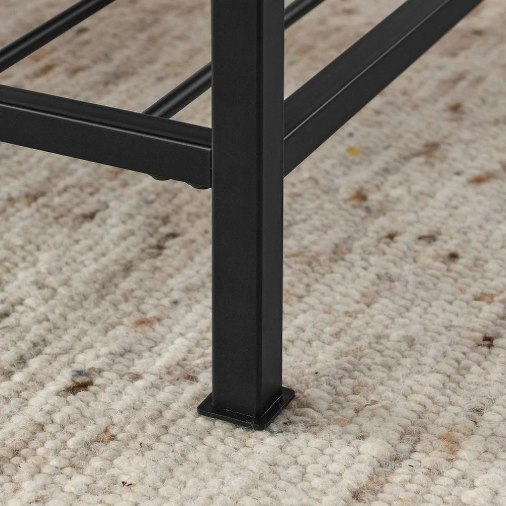 Coffee Table Set of 3 with Storage Shelf X51584