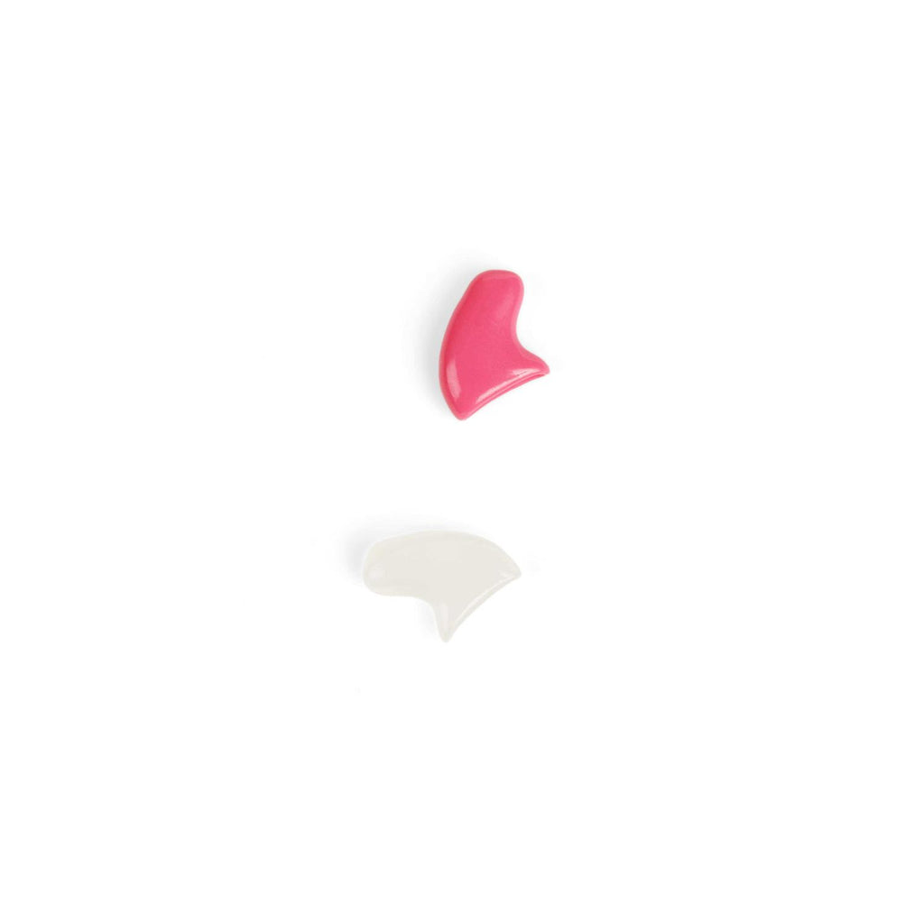 Clear Pink Cat Nail Caps W760