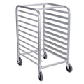 10 Tier Aluminum Bun Pan Rack with Wheels T80837