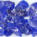 Dark Blue Terrazzo Glass - 10 lbs C314