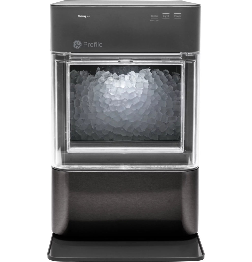 Black Stainless Countertop Nugget Ice Maker R516