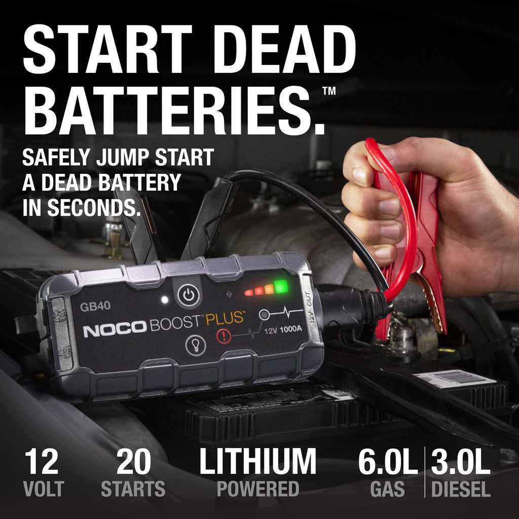 1000A 12V Portable Lithium Jump Starter J905943