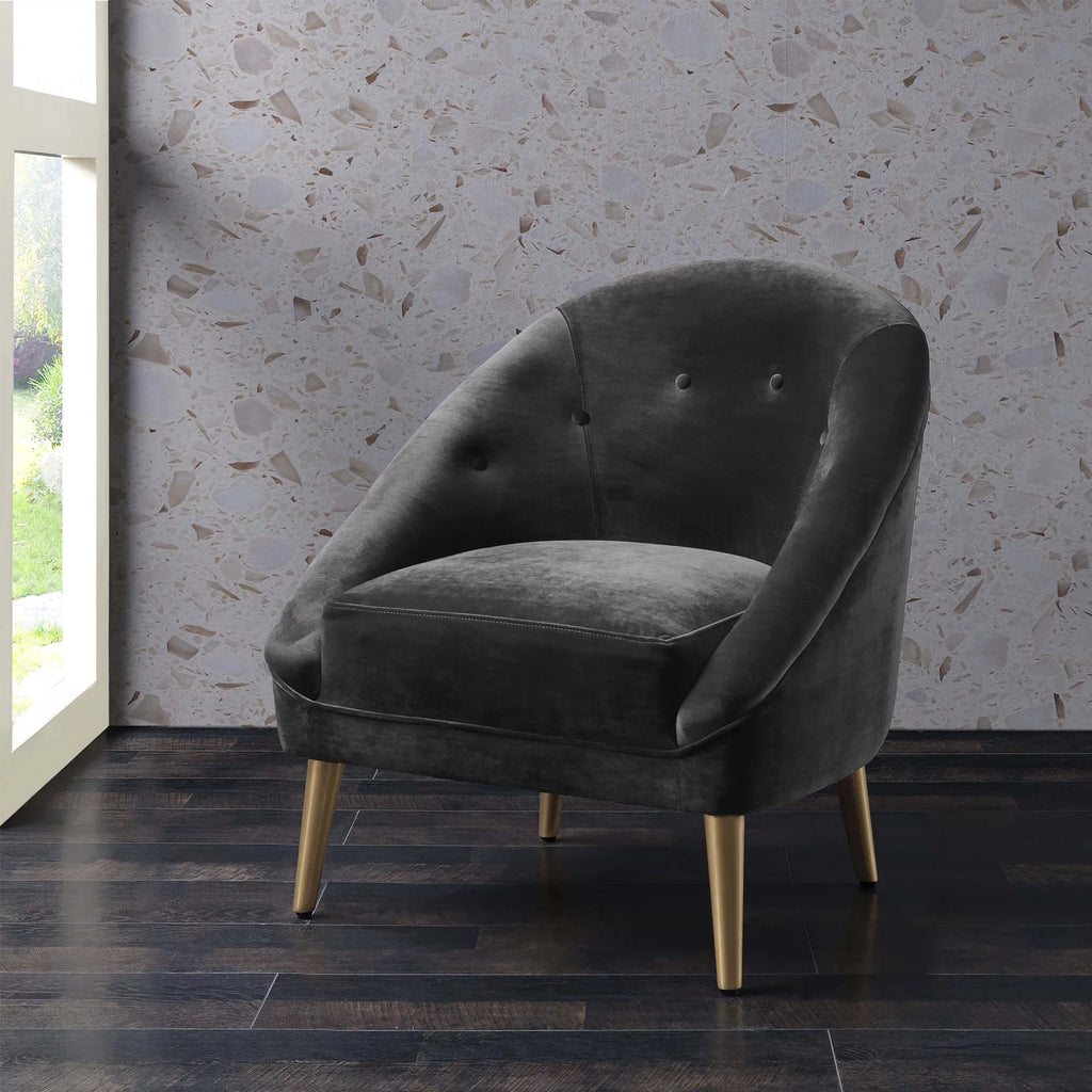Tufted Barrel Chair V91397