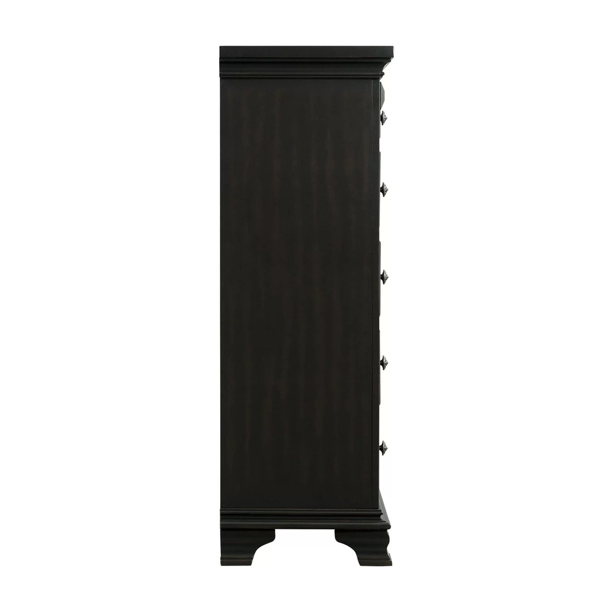 6 Drawer Chest in Antique Black A8961