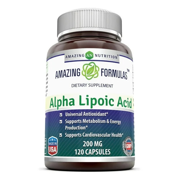 Alpha Lipoic Acid 200 Mg 120 Capsules R281