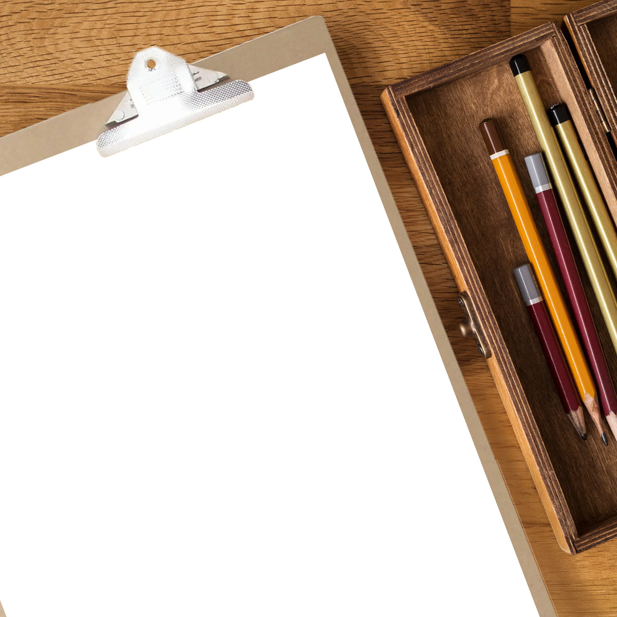 Sketch Tote Board 23" x 26" with Handle, Clips and Elastic Band B91594