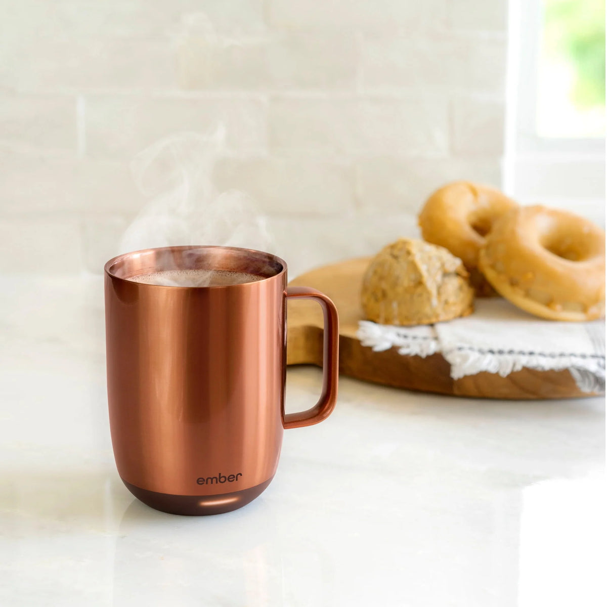 14 oz Black Smart Mug D315