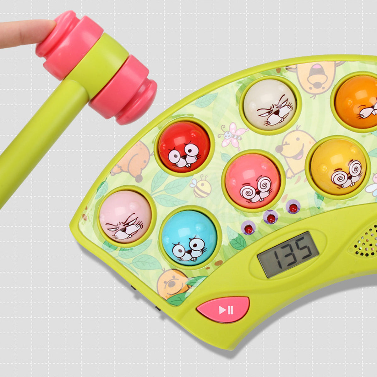 Whack A Hamster Game Machine Interactive Toy G26234