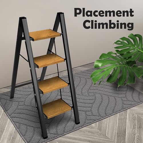 Aluminum Lightweight Folding 2 Step Ladder 330lbs Capacity H886
