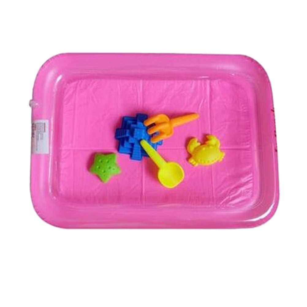 Pink Inflatable Sand Toy Tray L46915