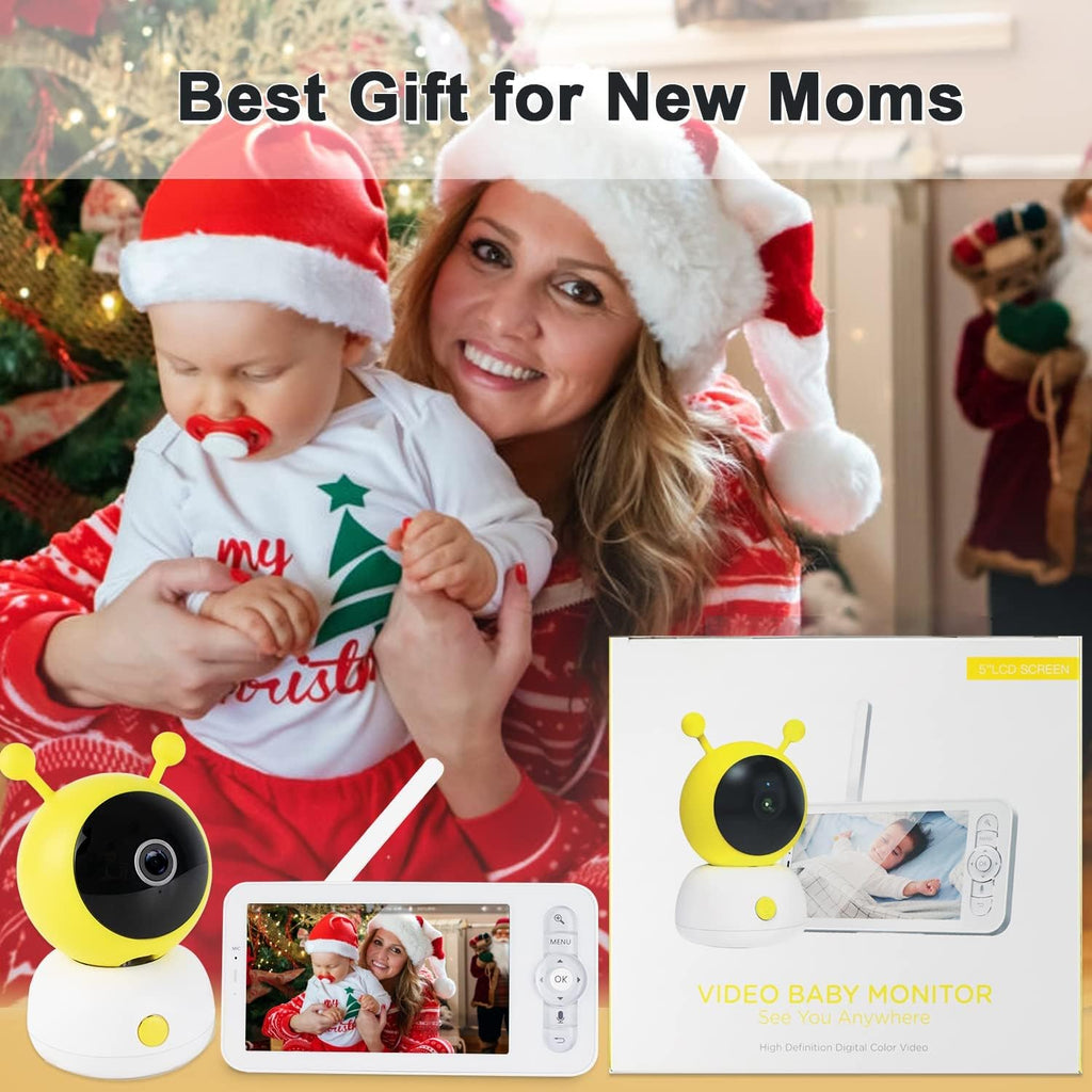1080p WiFi Baby Monitor with App and Screen U2322
