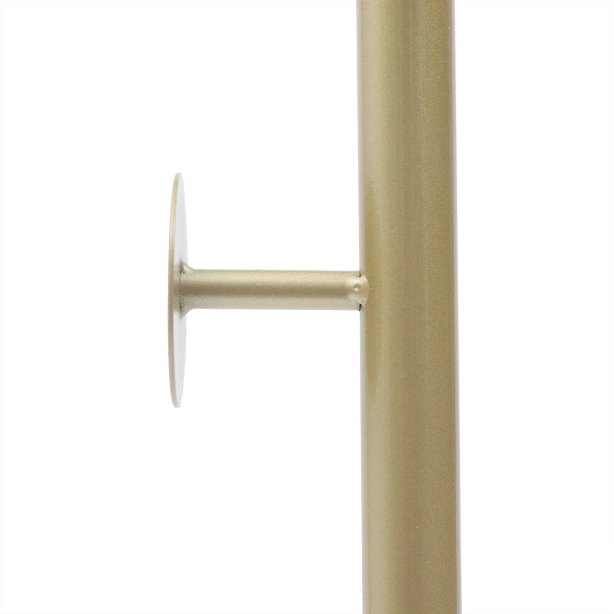 Modern Metal Coat Rack with Marble Base L22206
