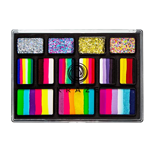 Water Activated Hypoallergenic Face Paint Palette L7862