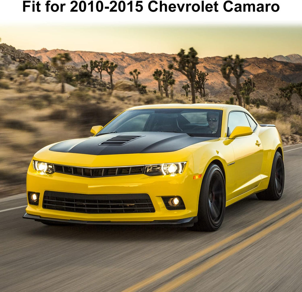 Center Console Dashboard Trim Cover for Chevrolet Camaro 2010-2015, 4PCS Carbon Fiber Grain P4952