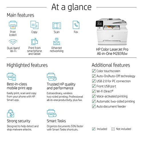 Color Multifunction Laser Printer U861