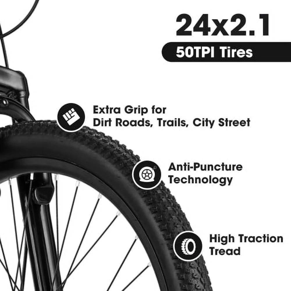 24 inch Pink Mountain Bike E5668