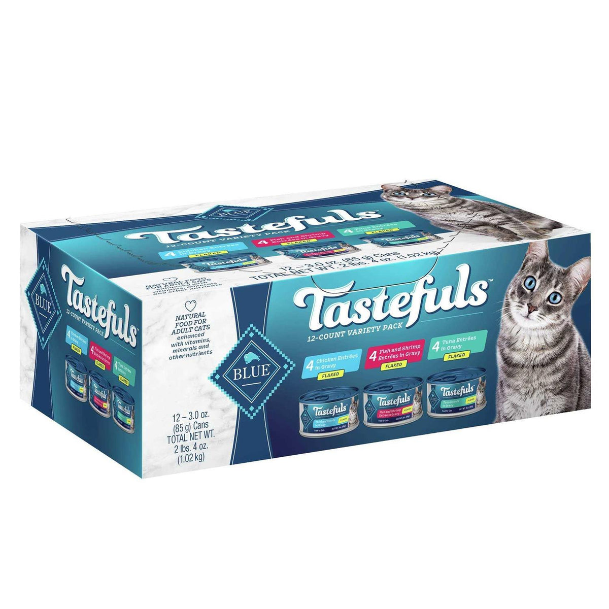 Tuna Chicken Fish Shrimp Flaked Wet Cat Food I443