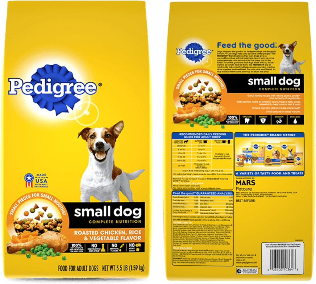 Small Dog Dry Food Bundle 3.5 LB L47294