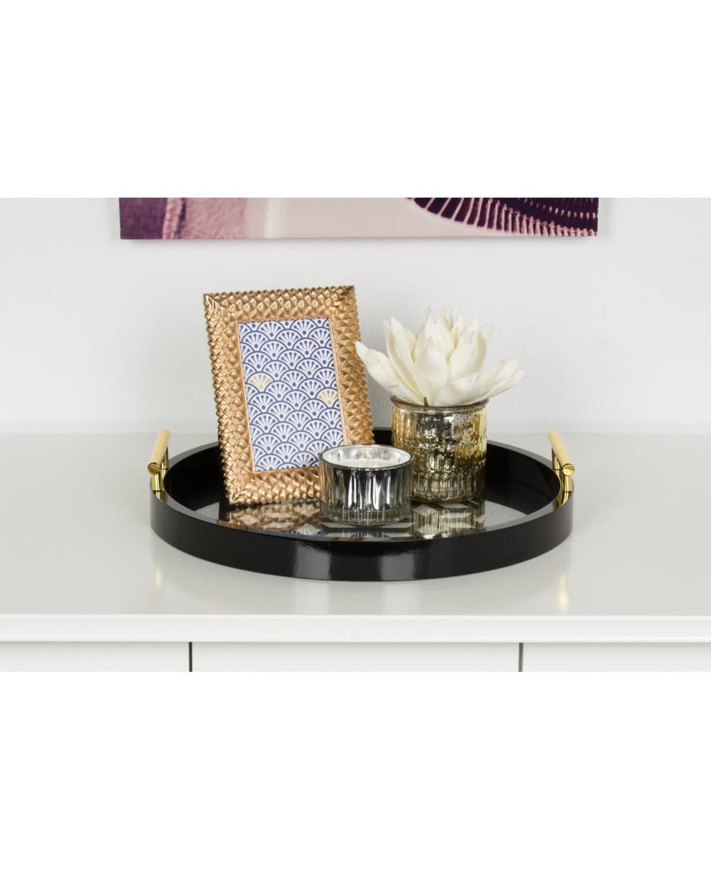 Pink Round Cut-Out Tray K28624