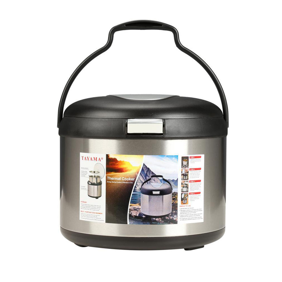 5 Qt. Stainless Steel Thermal Cooker Q507536