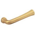 Satin Brass and Brown Single Right Hand Estate Lever C859339