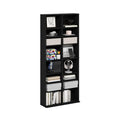 Space Saving Multimedia Storage Tower, White S34010