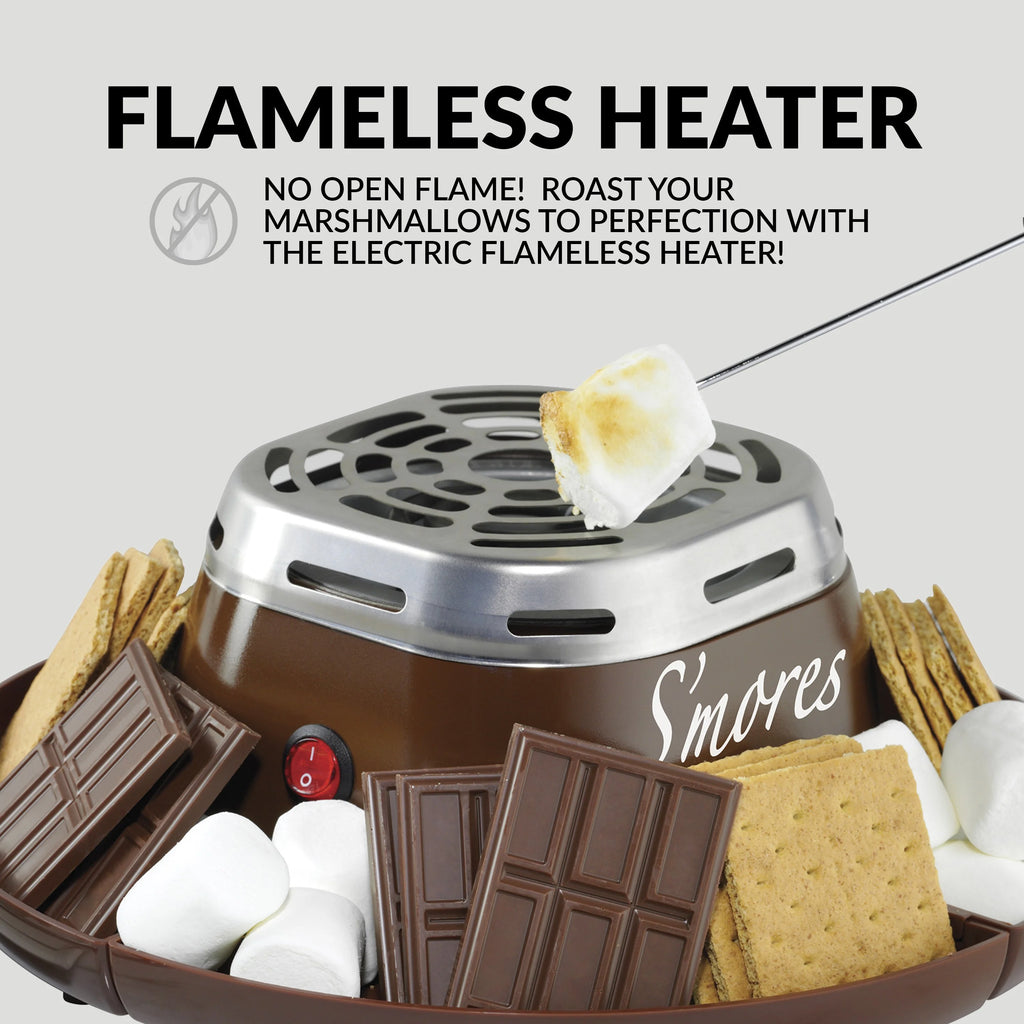 Indoor Electric Stainless Steel S'mores Maker S7695