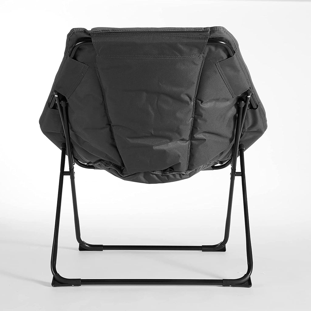 Grey Micromink Folding Chair J5694