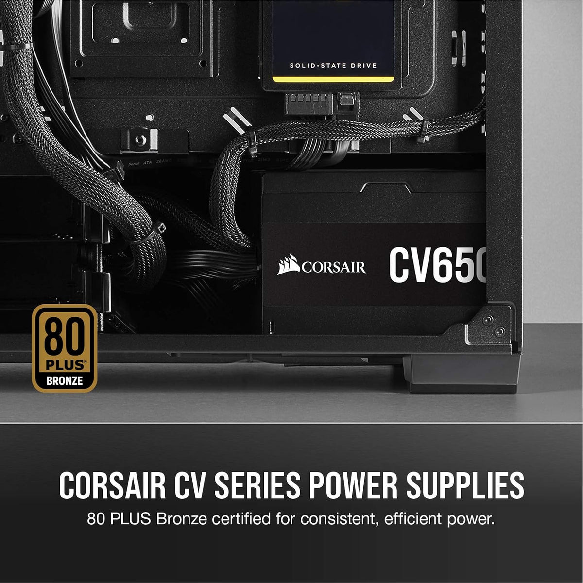650 Watt 80 PLUS Bronze Non Modular Power Supply K743