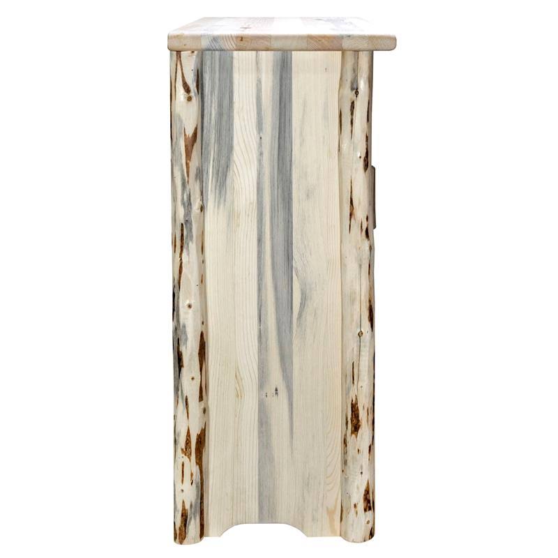 Accent Cabinet with Laser Engraved Design S35019