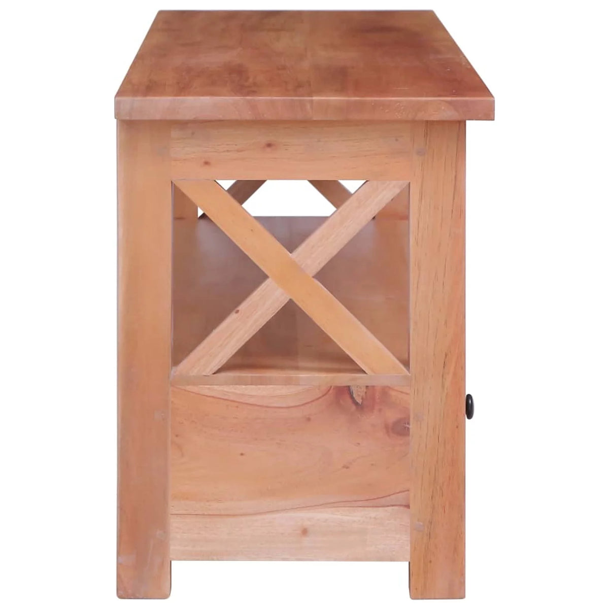 Solid Mahogany Wood TV Cabinet U941515