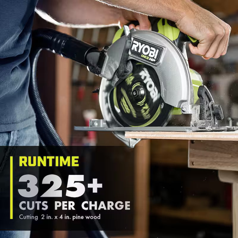 18V Brushless Cordless 7-1/4 in. Circular Saw Kit with Battery and Charger W39952