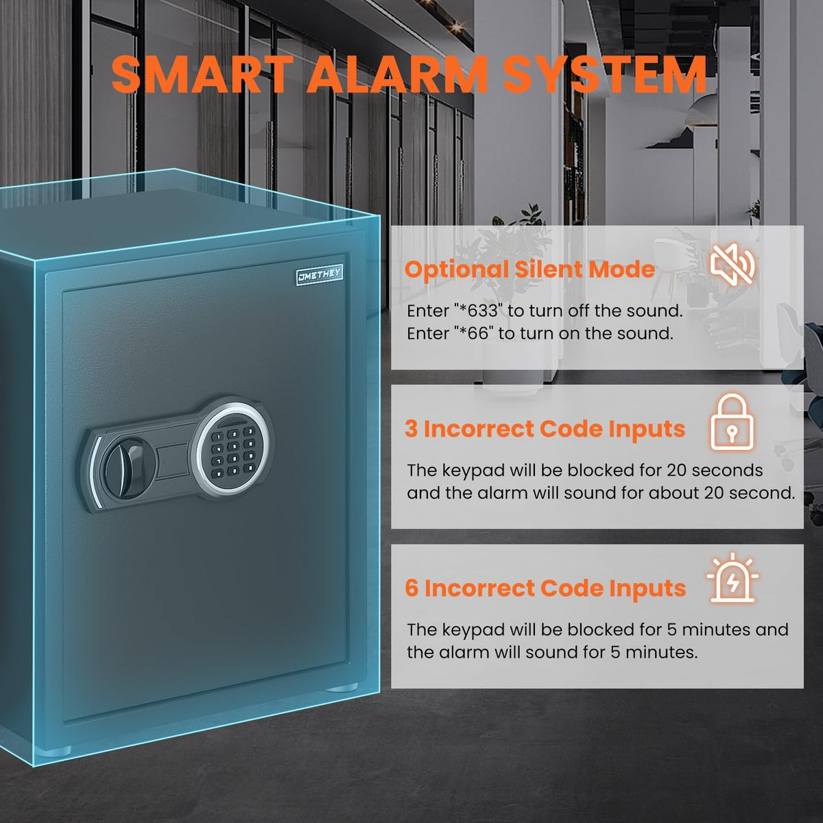 2.3 Cub Fireproof Safe with Digital Keypad Z29410