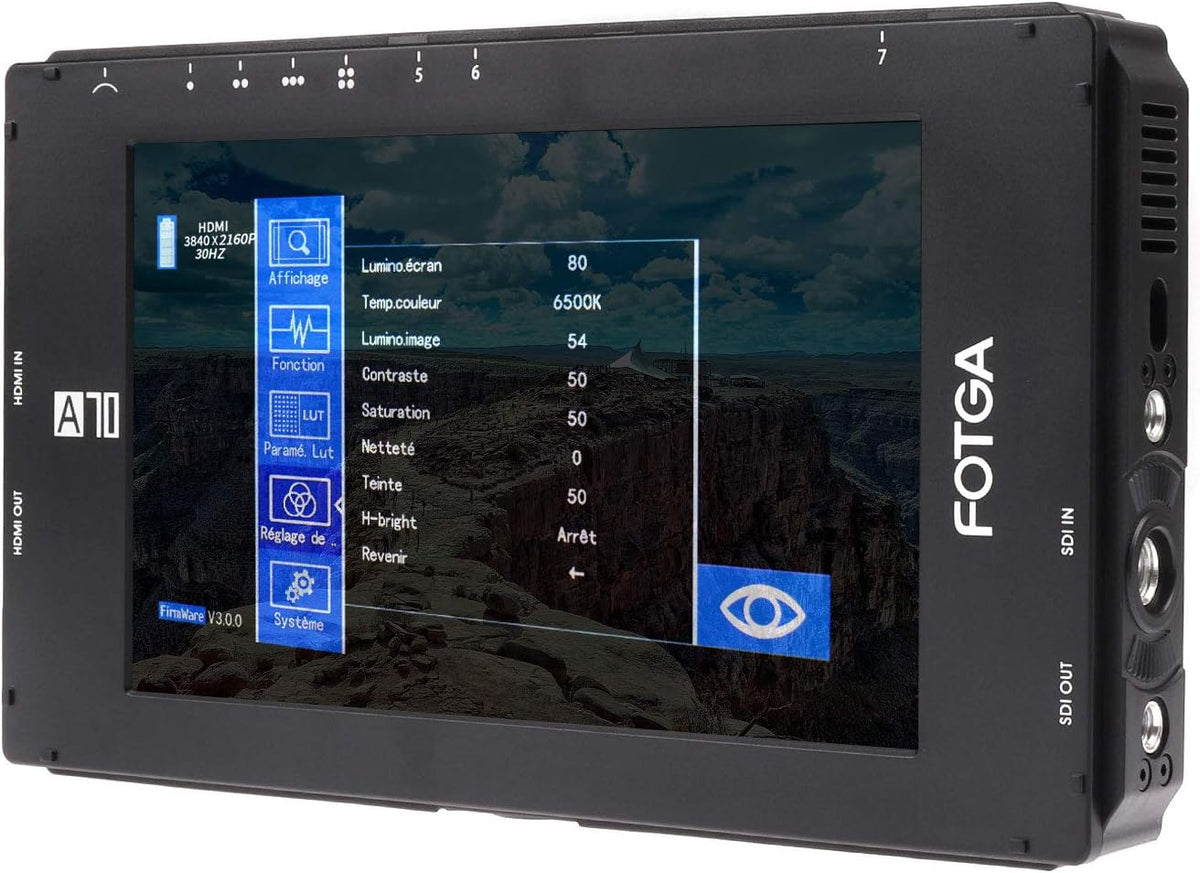 7 Inch Full HD Touch Screen IPS On-Camera Field Monitor Q408