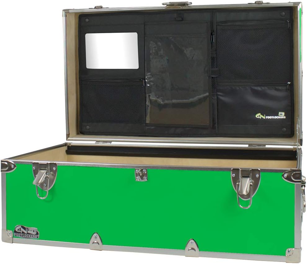 Dark Green Camping Storage Chest Q952328