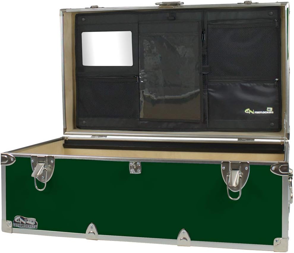 Dark Green Camping Storage Chest Q952328