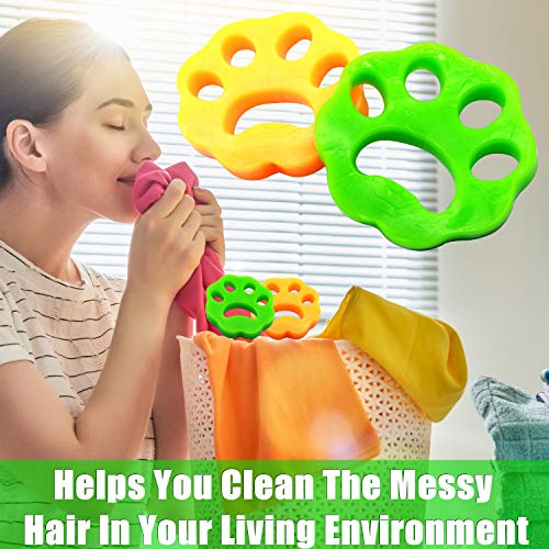4 Pack Reusable Pet Hair Remover for Laundry E1276