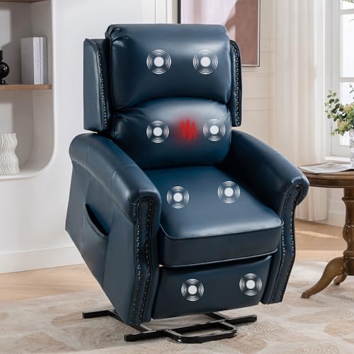 Oversized Power Lift Recliner Chair with Heat and Massage F66140