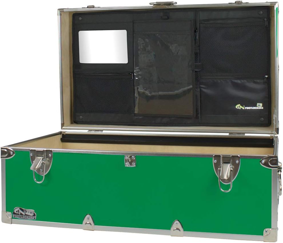 Dark Green Camping Storage Chest Q952328